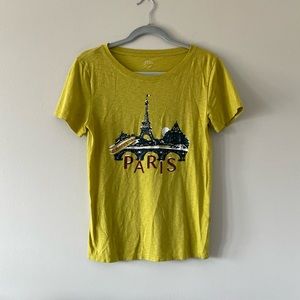 J.Crew Paris Graphic T-shirt